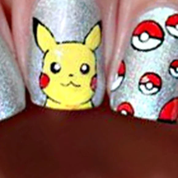 POKEMON Fingernail Stickers Manicure Decals - Picture 6 of 8